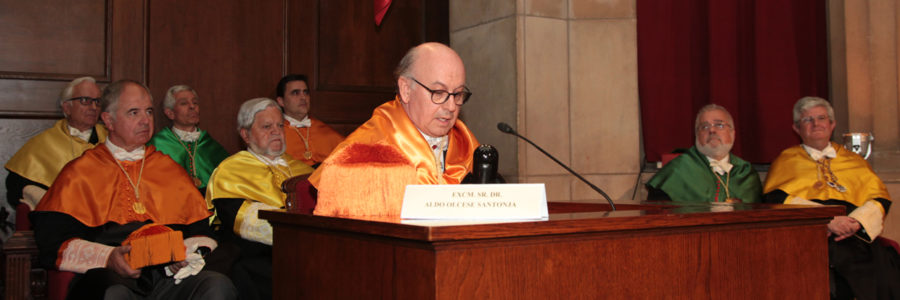 Ingreso del Dr. Aldo Olcese en la Real Academia Europea de Doctores
