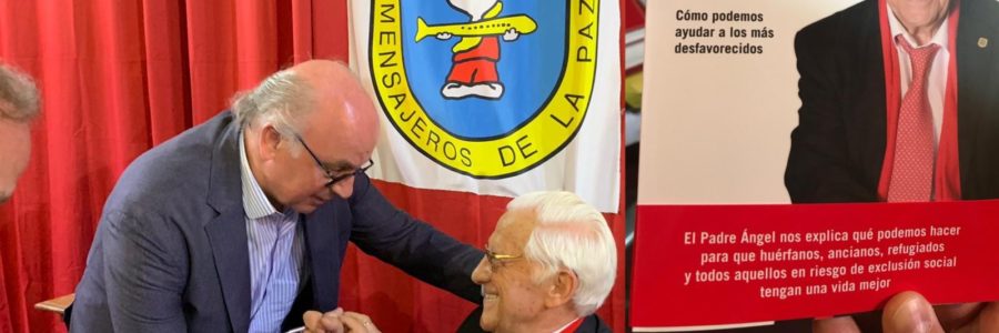 «PADRE ÁNGEL UN MUNDO MEJOR ES POSIBLE»Cómo podemos ayudar a los más desfavorecidos