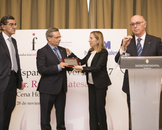 LA FUNDACIÓN INDEPENDIENTE DISTINGUE A  RAFAEL MATESANZ COMO ‘ESPAÑOL UNIVERSAL 2017’   