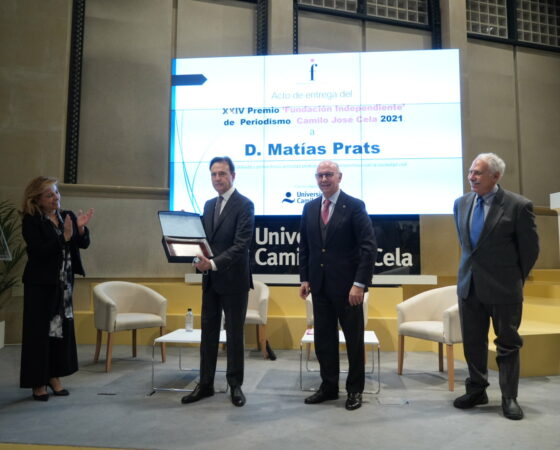 XXIV Premio ‘Fundación Independiente’  de  Periodismo  Camilo José Cela 2021