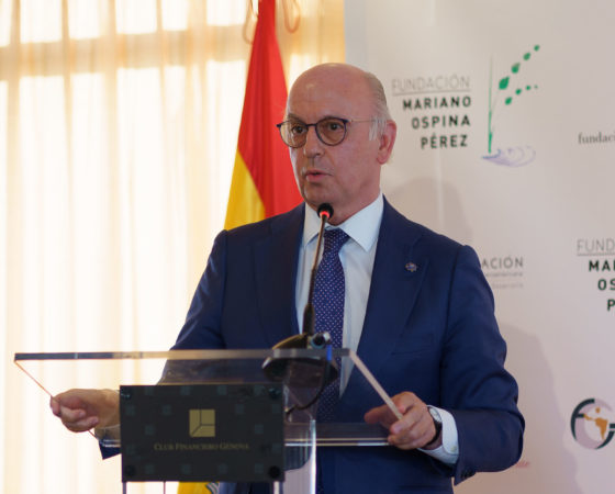 Entrega del Premio «Hispanidad, Concordia y Libertad» de la Fundación Mariano Ospina Pérez a Pablo Casado