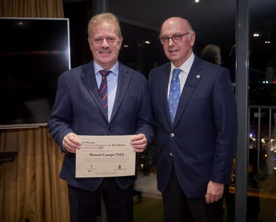 MANUEL CAMPO VIDAL, PREMIO ‘FUNDACIÓN INDEPENDIENTE’ DE PERIODISMO CAMILO JOSÉ CELA