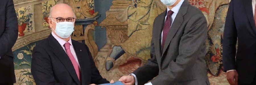 AUDIENCIA CON S. M. EL REY FELIPE VI 22 DE ENERO DE 2021