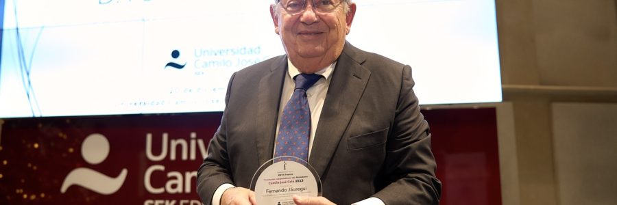 FERNANDO JÁUREGUI, PREMIO ‘FUNDACIÓN INDEPENDIENTE’ DE PERIODISMO CAMILO JOSÉ CELA 2023