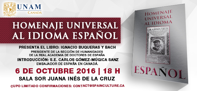 HOMENAJE UNIVERSAL AL IDIOMA ESPAÑOL