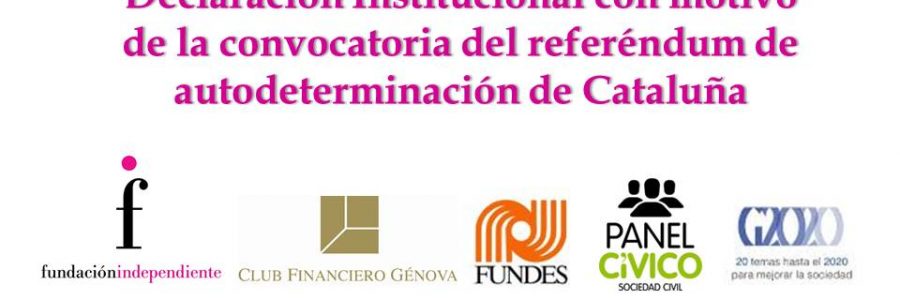 Declaración Institucional
