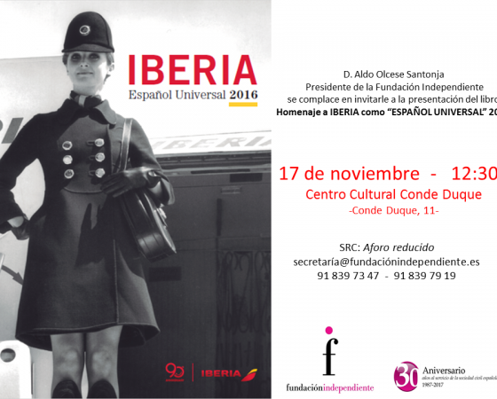 Presentación Libro IBERIA «Español Universal» 2016