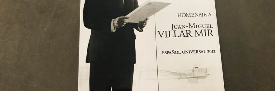 LIBRO HOMENAJE JUAN-MIGUEL VILLARMIR «ESPAÑOL UNIVERSAL» 2012