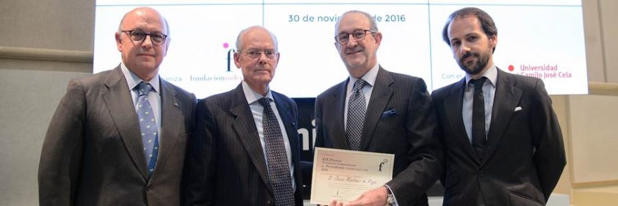 XIX JESUS MARTINEZ, PREMIO «FUNDACION INDEPENDIENTE» DE PERIODISMO CAMILO JOSÉ CELA
