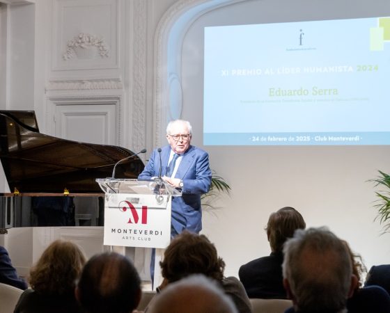 EDUARDO SERRA XII PREMIO AL LÍDER HUMANISTA 2024