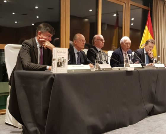 Presentación «Cambó» de Ignacio Buqueras y Bach