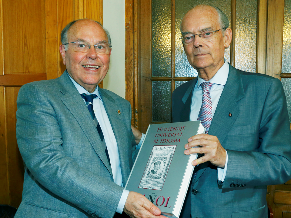Presentación del Homenaje Universal al Idioma Español en Santander  Palacio de la Magdalena