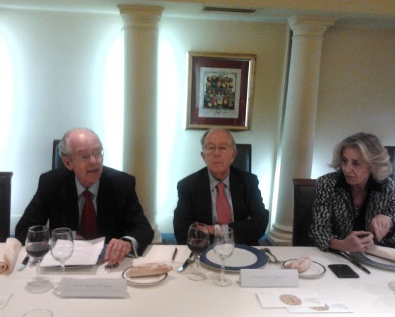 TRIBUNA INDEPENDIENTE MARCELINO OREJA -PRESIDENTE DE LA REAL ACADEMIA DE CIENCIAS MORALES Y POLÍTICAS-