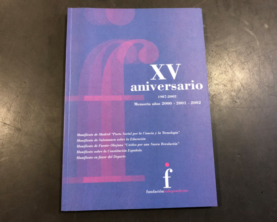 XV aniversario 1987-2002