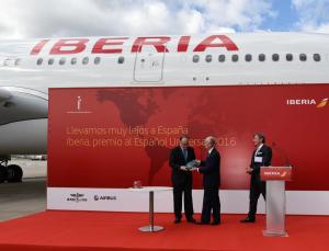 Entrega Premio a IBERIA