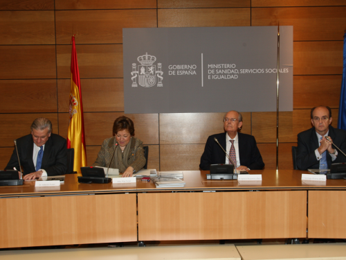 Presentación libro Valentín Fuster "Español Universal" 2011 Ministerio Sanidad