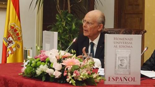 Ignacio Buqueras y BachPresidente del Comité Ejecutivo del HOMENAJE UNIVERSAL AL IDIOMA ESPAÑOL