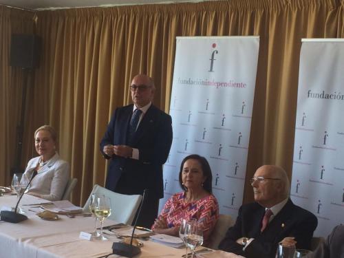 D. Aldo Olcese SantonjaPresidente de la Fundación Independiente