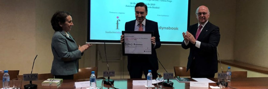 Pedro J. Ramírez, Premio ‘Fundación Independiente’ de Periodismo Camilo José Cela